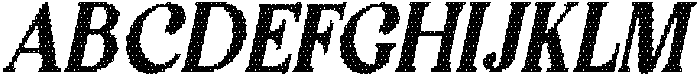 Guavine Disco Italic otf (400) Font UPPERCASE