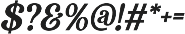 Guavine Italic otf (400) Font OTHER CHARS