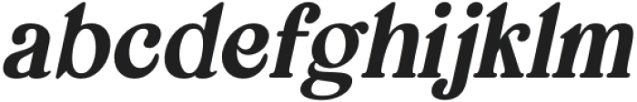 Guavine Italic otf (400) Font LOWERCASE