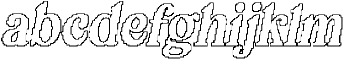Guavine Pixel Outline otf (400) FONT