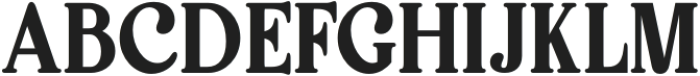 Guavine Regular otf (400) Font UPPERCASE