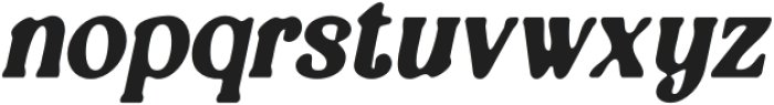 GuavineBlur-Italic otf (400) Font LOWERCASE