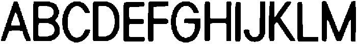 Gudebo ttf (400) Font UPPERCASE