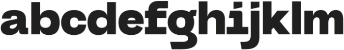 Gudsein Grotesk Extra Bold otf (700) Font LOWERCASE