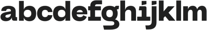 GudseinGrotesk-Bold otf (700) Font LOWERCASE