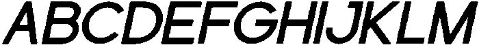 Gued Bold Italic otf (700) Font UPPERCASE