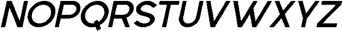 Gued Bold Italic otf (700) Font UPPERCASE