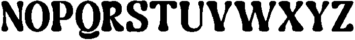 Guffier-Bold otf (700) Font UPPERCASE