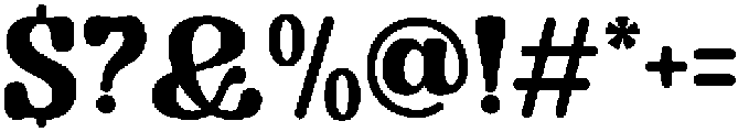 Guffier Extra Bold ttf (700) Font OTHER CHARS