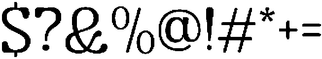 Guffier Light otf (300) Font OTHER CHARS