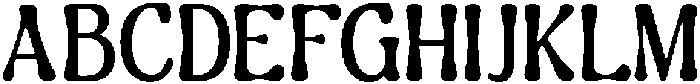 Guffier-Regular otf (400) Font UPPERCASE