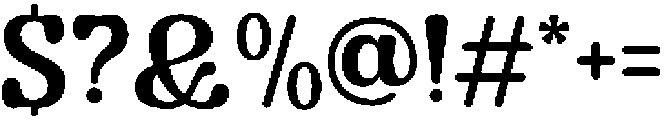 Guffier Semi Bold otf (600) Font OTHER CHARS