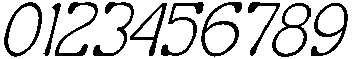 Guffier Slant Thin otf (100) Font OTHER CHARS