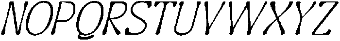 Guffier Slant Thin otf (100) Font UPPERCASE