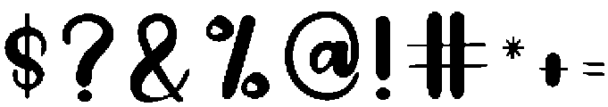 Guitar Regular otf (400) Font OTHER CHARS