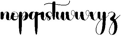 Guitar Regular otf (400) Font LOWERCASE