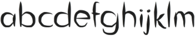 Guitar from Tree otf (400) Font LOWERCASE