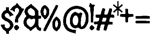 Gukapu ttf (400) Font OTHER CHARS