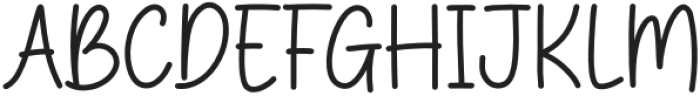 GulaAsemRegular otf (400) Font UPPERCASE