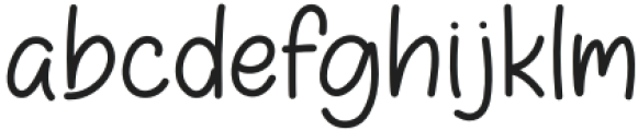 GulaAsemRegular otf (400) Font LOWERCASE