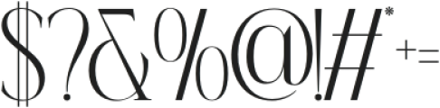 Gulbina-Regular otf (400) Font OTHER CHARS