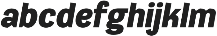 Gullying Black Italic otf (900) FONT