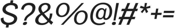 Gullying Regular Italic otf (400) Font OTHER CHARS