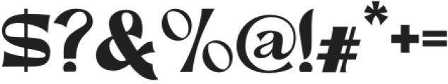 Gultic Font Regular otf (400) Font OTHER CHARS