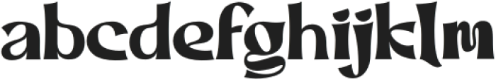 Gultic Font Regular otf (400) Font LOWERCASE