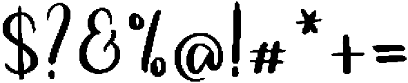 Gulyana otf (400) Font OTHER CHARS