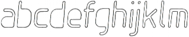Gumball  Italic otf (400) Font LOWERCASE