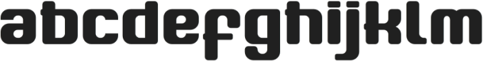 Gumble Playful Regular otf (400) Font LOWERCASE