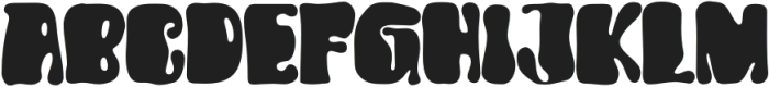 Gumbuck Regular otf (400) Font UPPERCASE