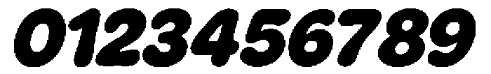Gumdrop Italic otf (400) Font OTHER CHARS