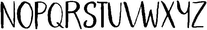Gumdrop Regular otf (400) Font UPPERCASE