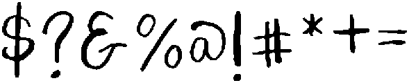 Gumdrop Regular otf (400) Font OTHER CHARS