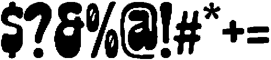 Gumdrop-Regular otf (400) Font OTHER CHARS