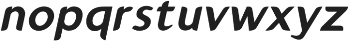 Gumela Bold Italic otf (700) Font LOWERCASE