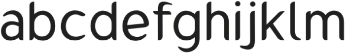 Gumela Regular otf (400) Font LOWERCASE