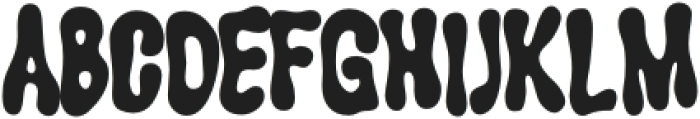 GummiType AOE Regular otf (400) Font UPPERCASE