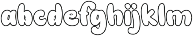 Gummy Child Outline Regular otf (400) FONT