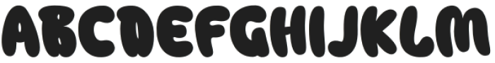 Gummy Child Regular otf (400) Font UPPERCASE