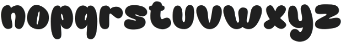 Gummy Child Regular otf (400) Font LOWERCASE