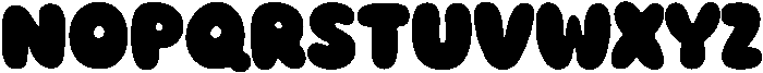 Gummy Loops Regular otf (400) Font UPPERCASE