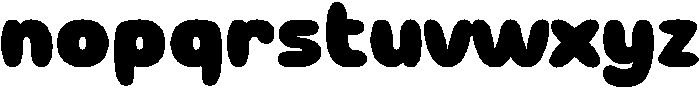 Gummy Yummy Regular ttf (400) Font LOWERCASE