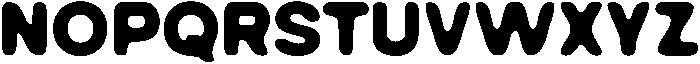 Gumriot Blur Regular otf (400) Font UPPERCASE