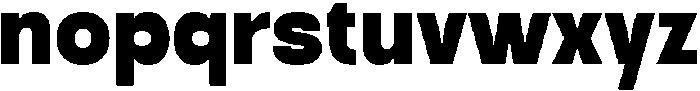 Gumriot Regular otf (400) Font LOWERCASE