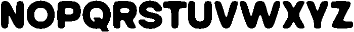 Gumriot Smooth Regular otf (400) Font UPPERCASE