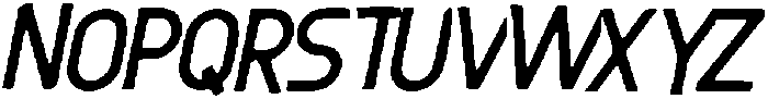 Gumu ttf (400) Font UPPERCASE
