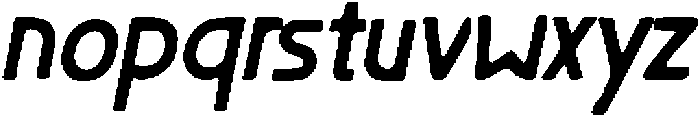 Gumu ttf (400) Font LOWERCASE
